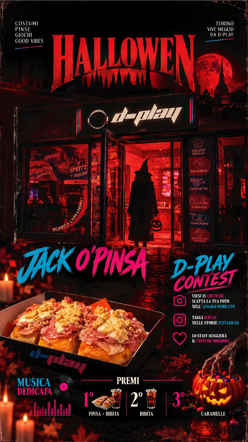Locandina Halloween D-Play Contest